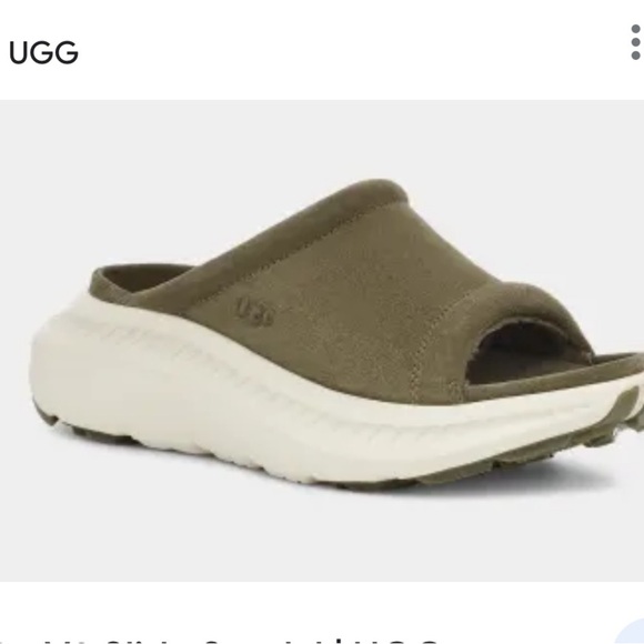 Ugg burnt Olivia suede mens sandals size 7 - Picture 1 of 8